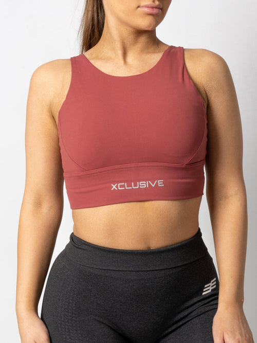 Burt Red True High Support Bra - XCLUSIVE APPAREL.