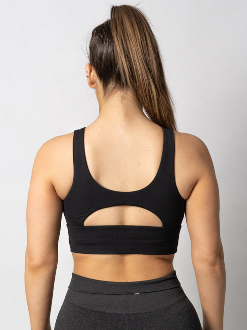 Black True High Support Bra - XCLUSIVE APPAREL.