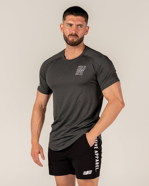 Men's Dri-Fit  State Logo Tee - Charcoal