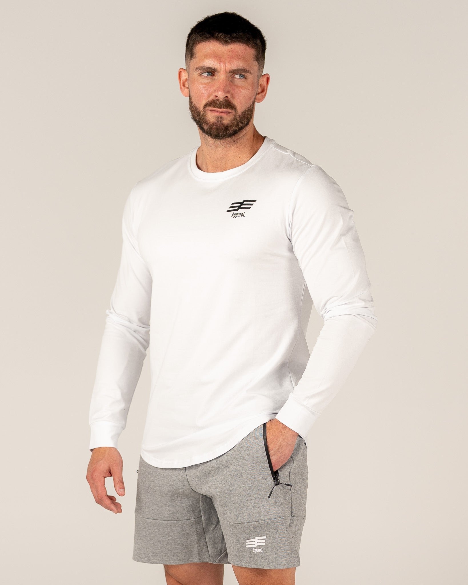 Men's Long Sleeve - White