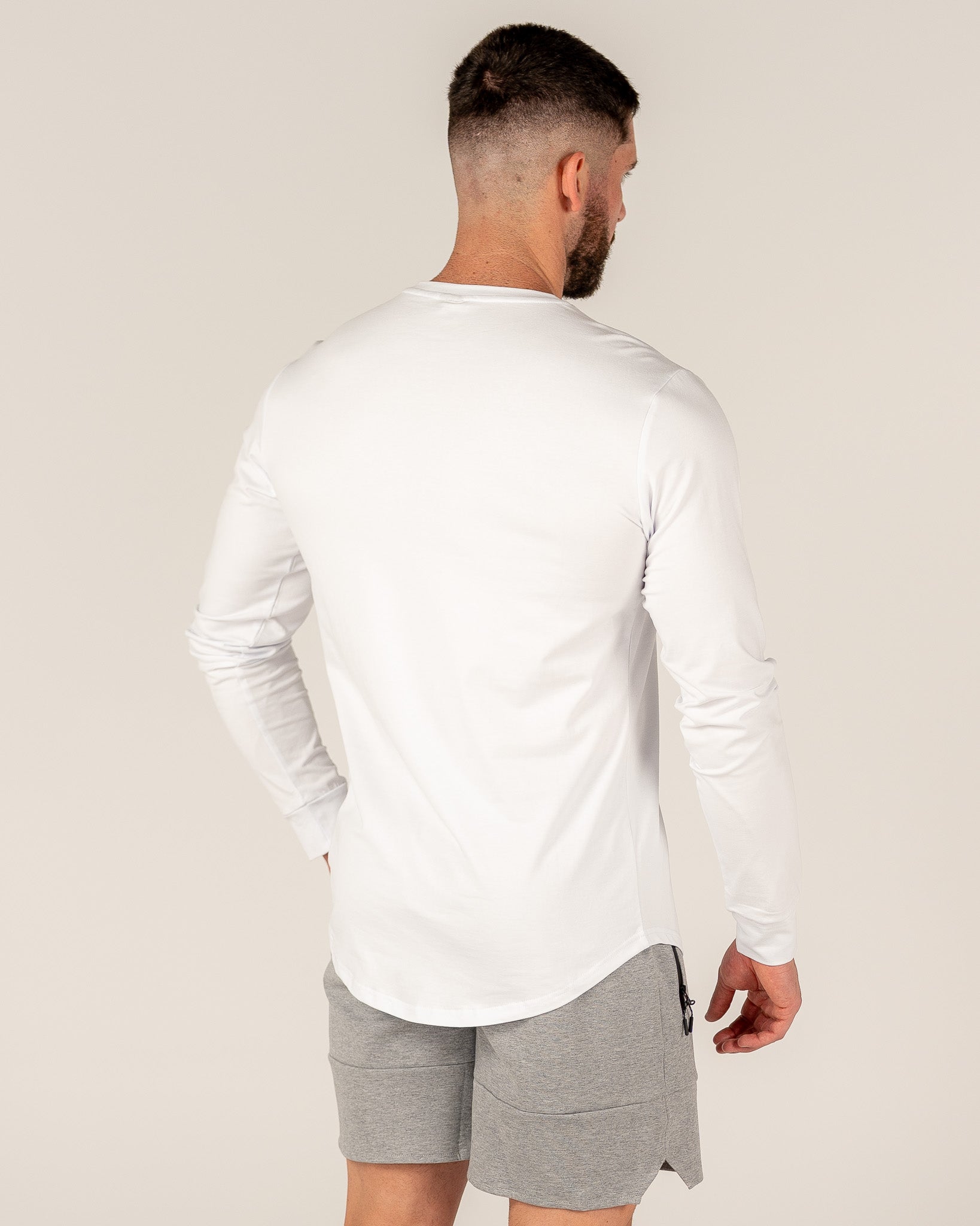 Men's Long Sleeve - White