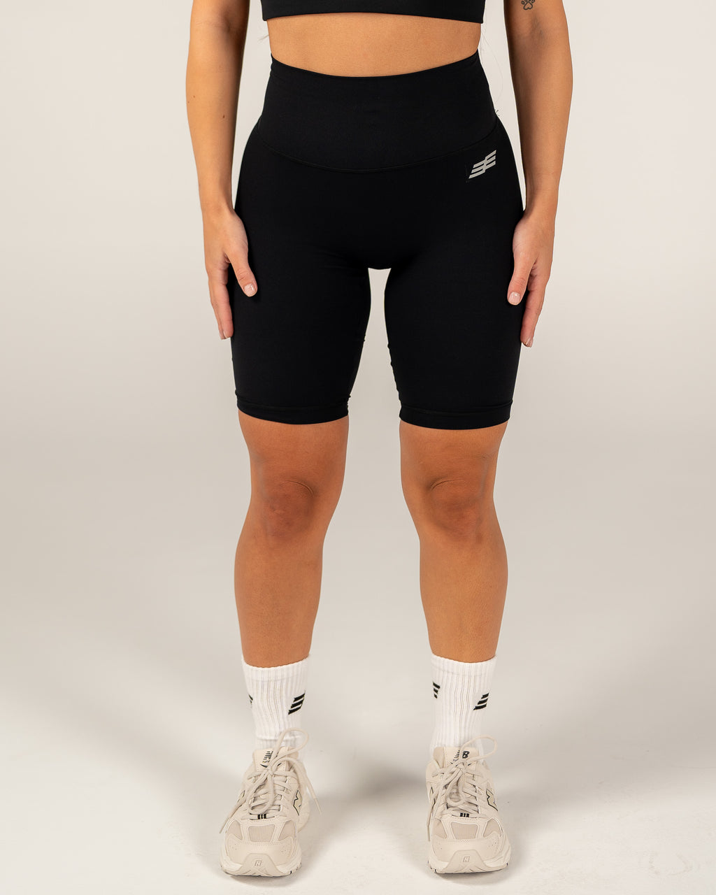 Women's Scrunch Bum Bike Shorts - Black