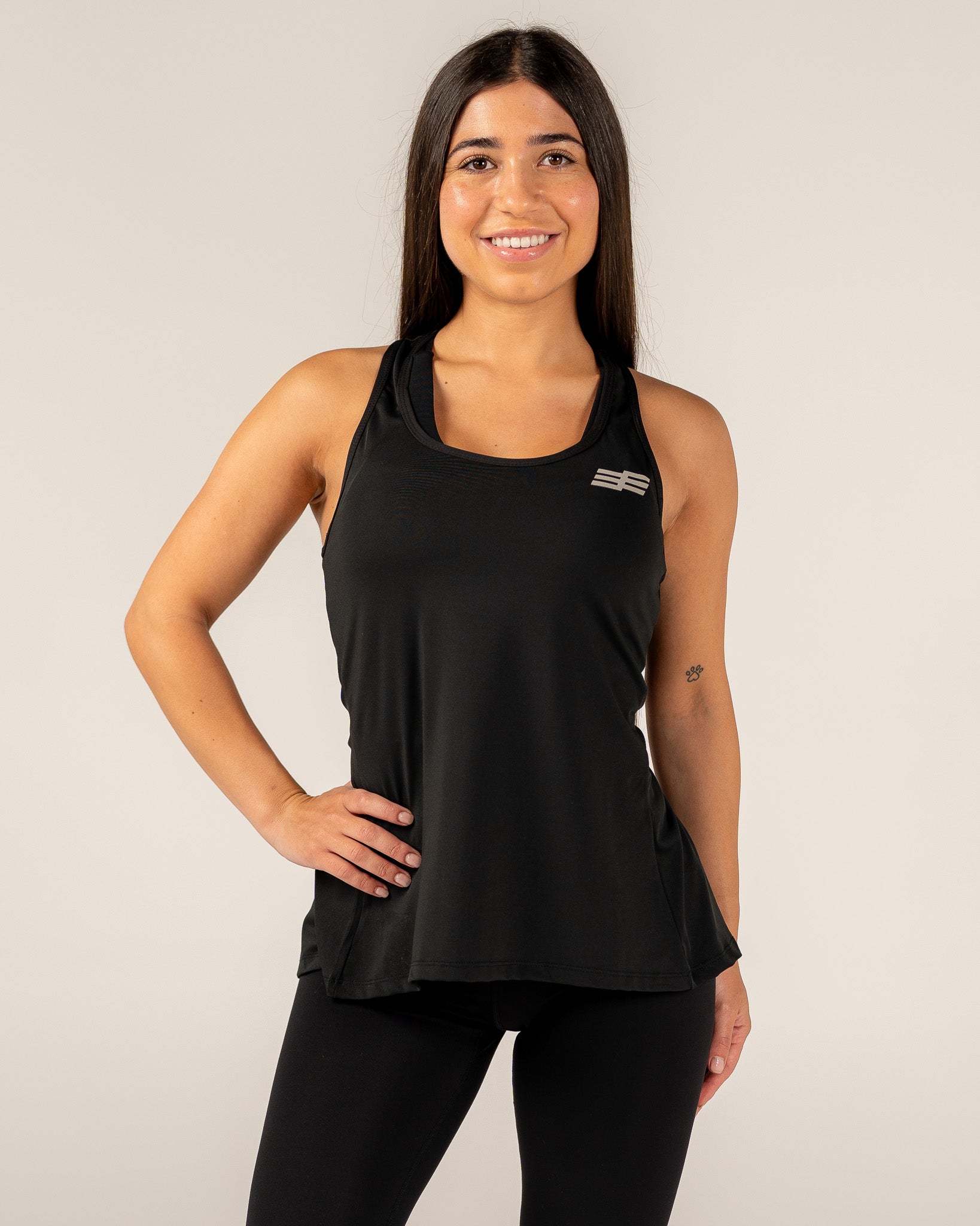 Women's Elite Singlet - Black