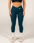 Women's V-Line Scrunch Bum Leggings - Space Blue