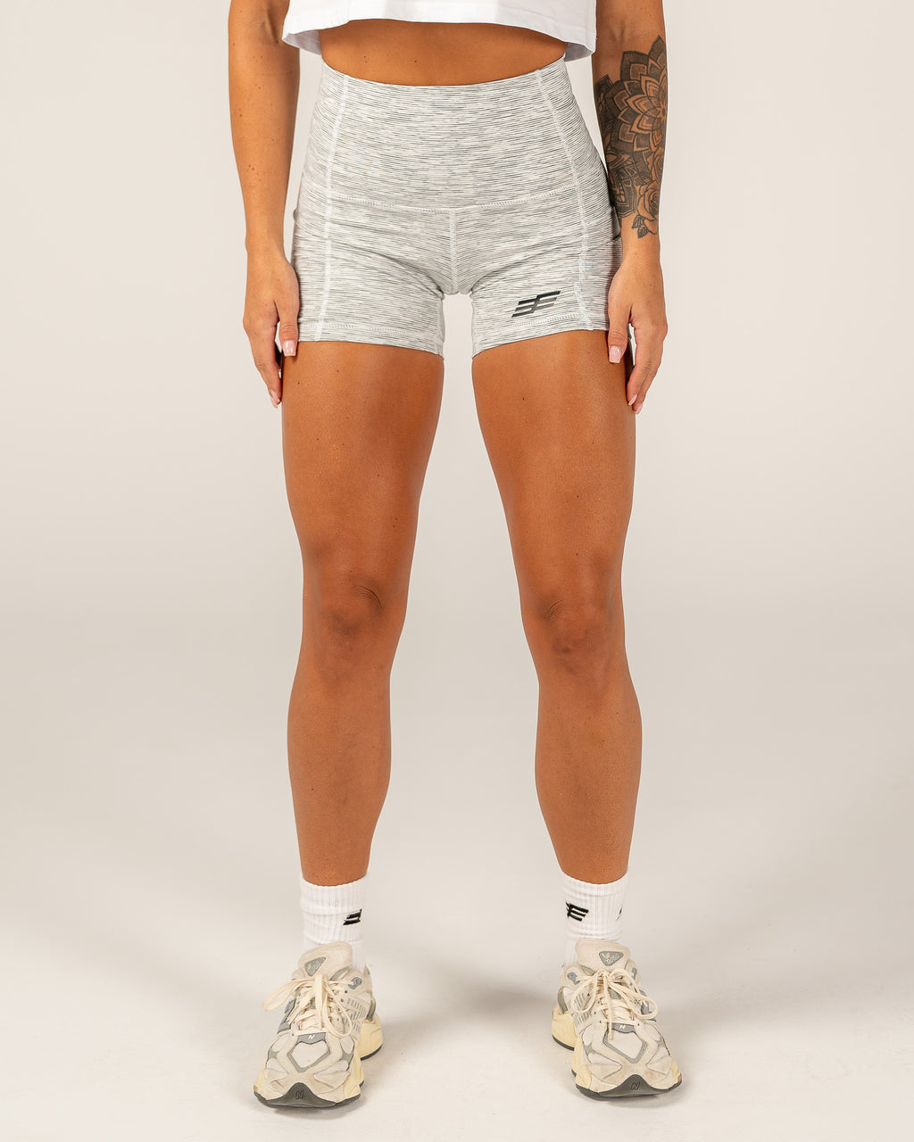 Women's Classic Shorts - Grey Stripe