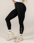 Women's Signature Leggings - Black/Pink