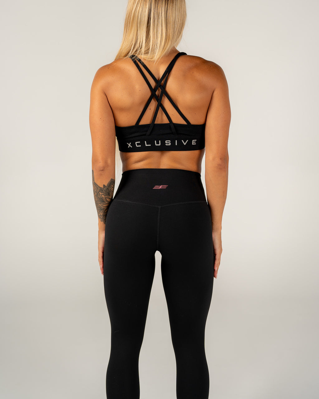 Women's Signature Leggings - Black/Pink