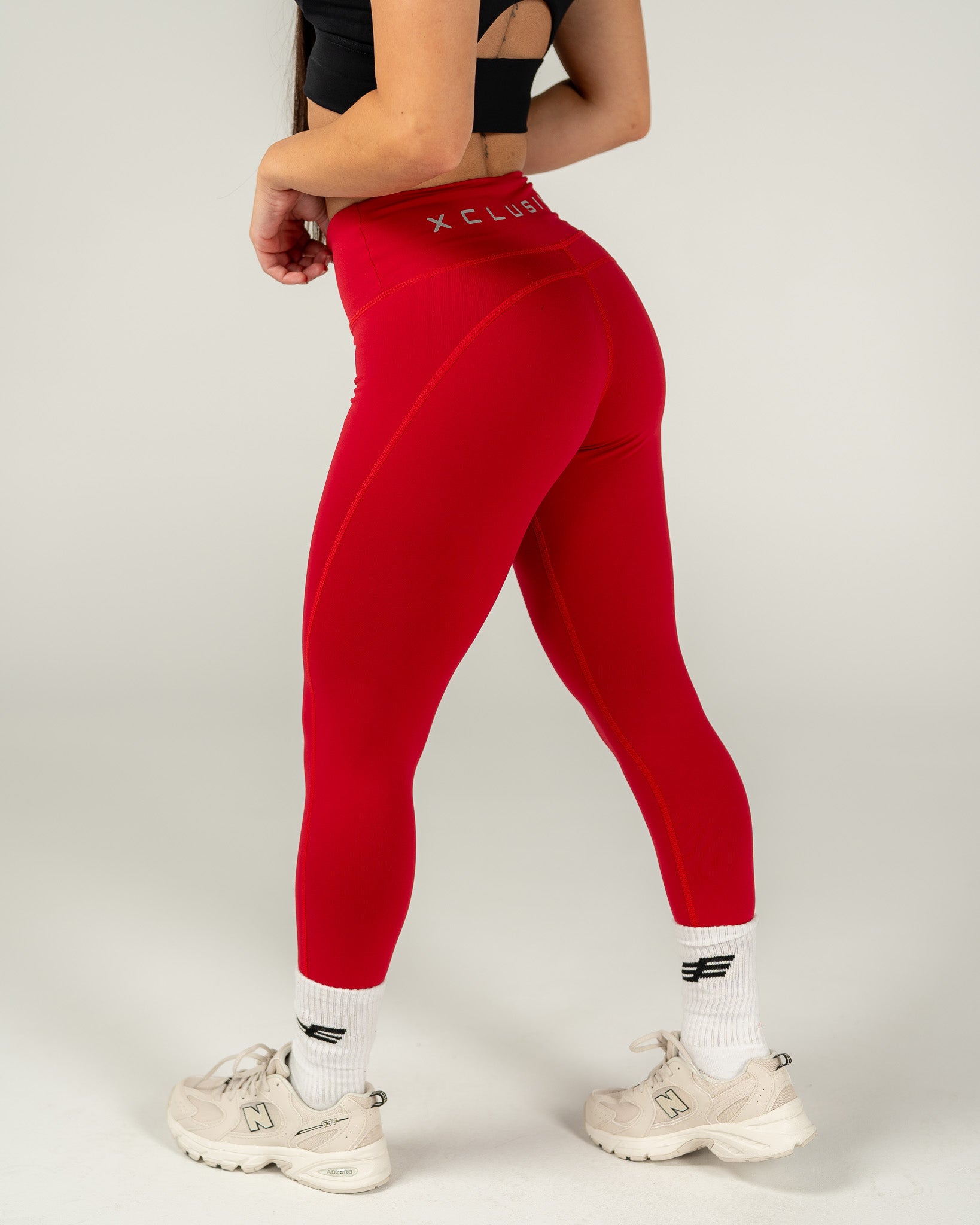 Women's Elite leggings - Red
