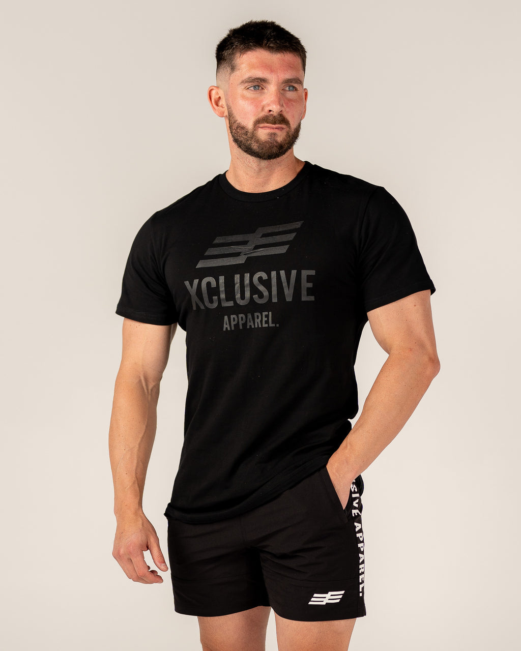 Men's Xclusive Long Tee - Black
