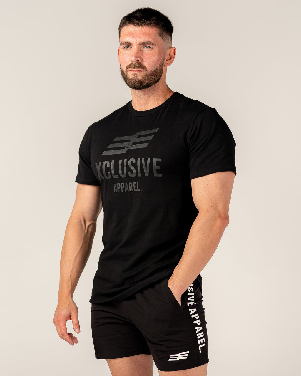 Men's Xclusive Long Tee - Black