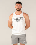 Men's Comp Singlet - White/Black