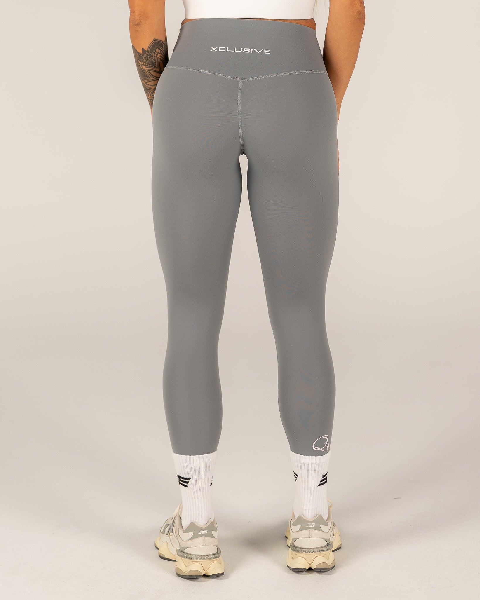 Women's Signature V-Line Leggings - Light Grey