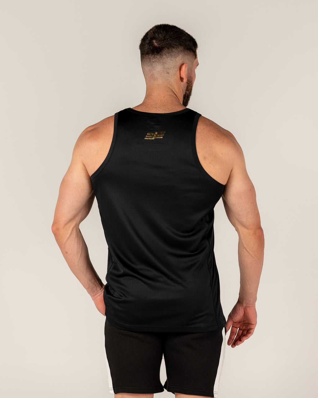 Men's Comp Singlet - Black/Gold