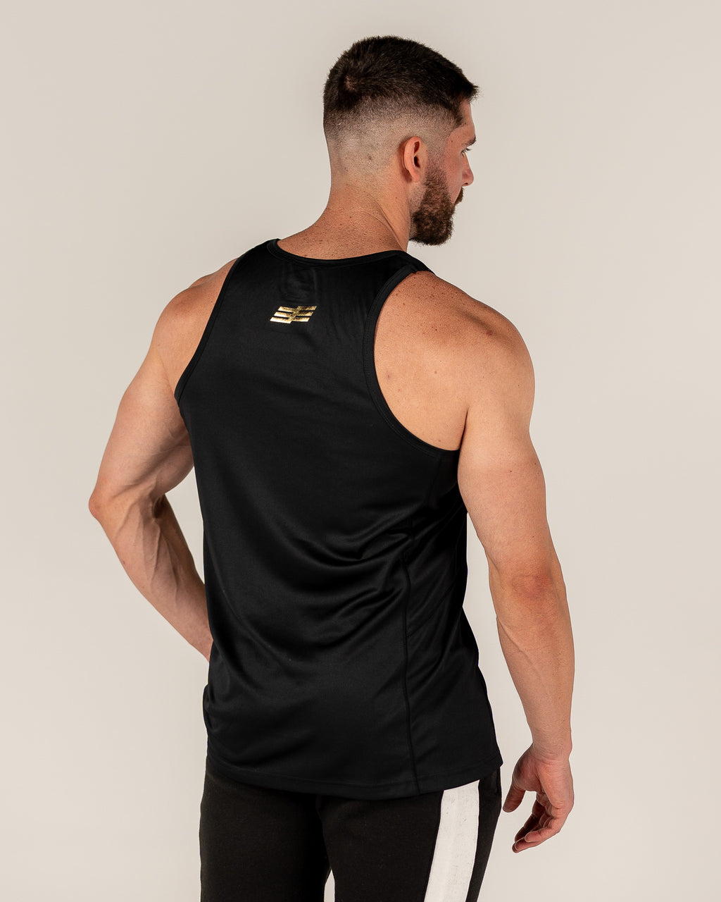 Men's Comp Singlet - Black/Gold