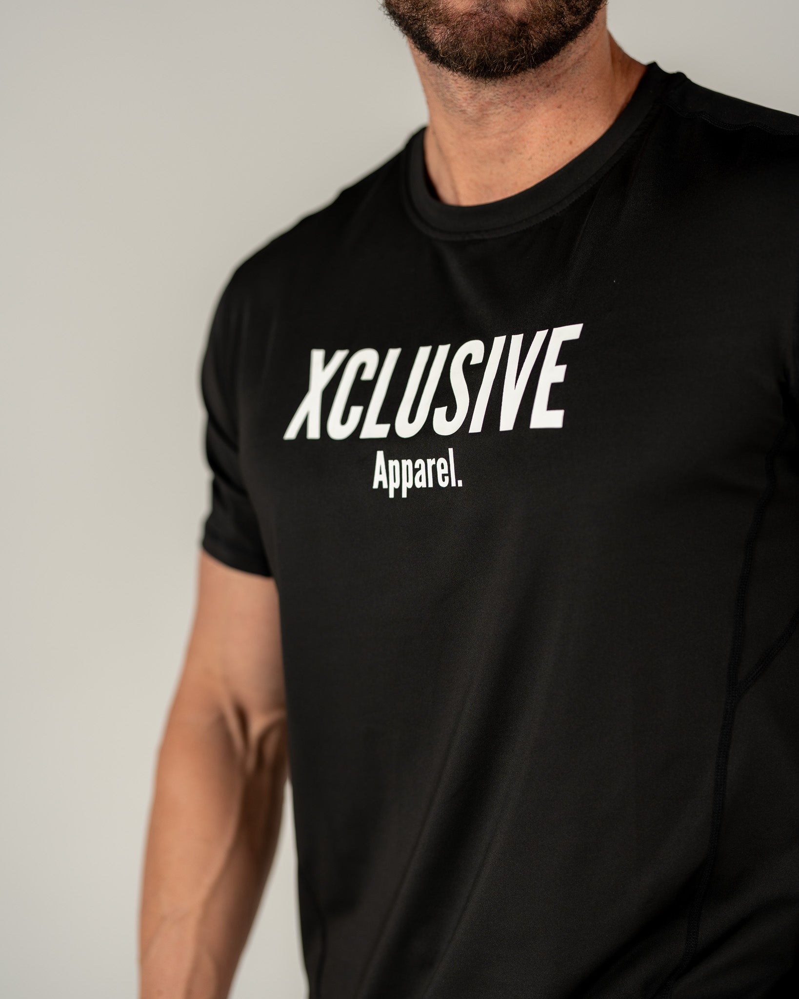 Men's Dri-fit Xclusive Logo Tee - Black